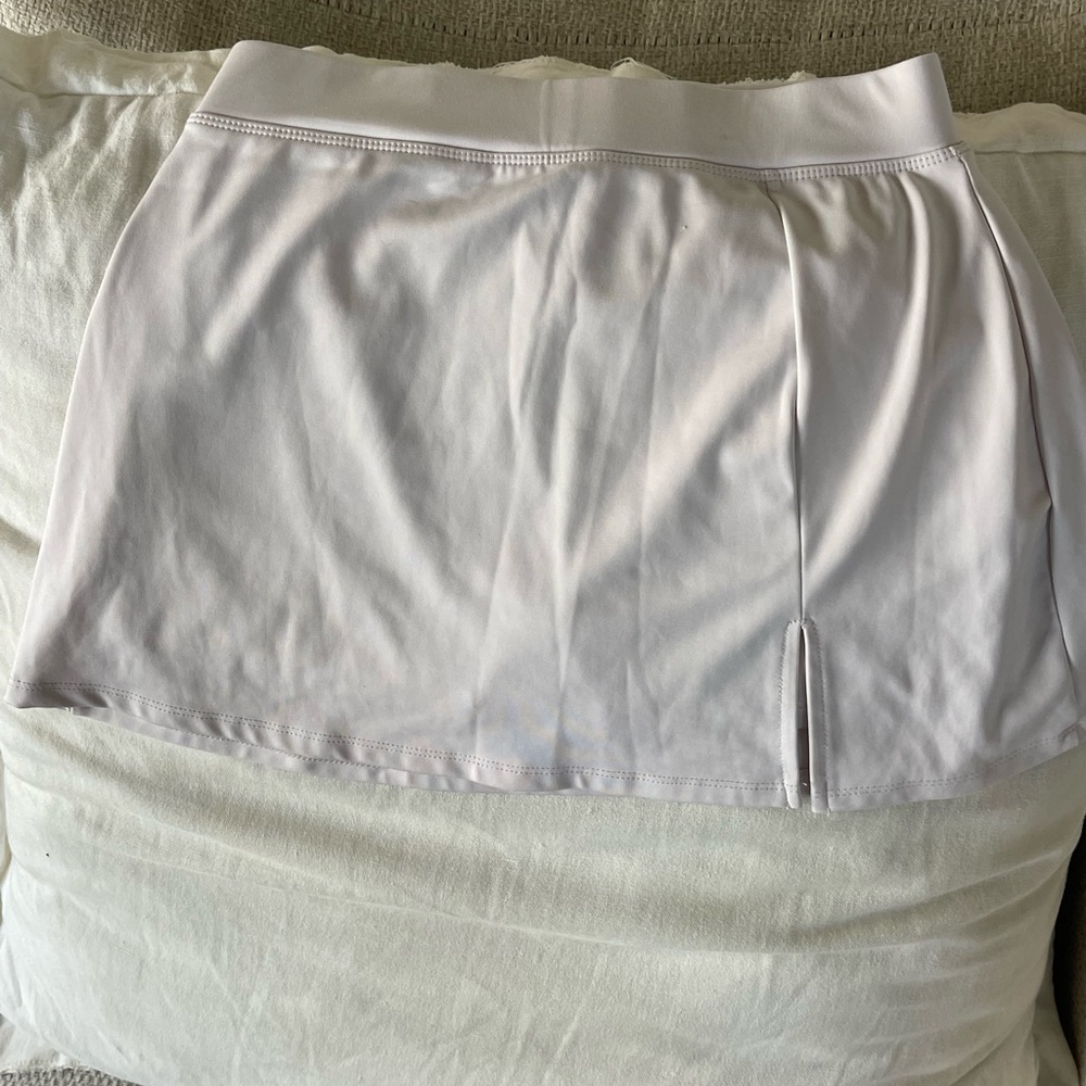 White Athletic Skort